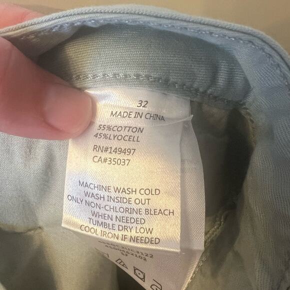 NWT Sam Edelman Women’s Utility Trouser Seafoam Size 14 / 32 - Picture 9 of 9